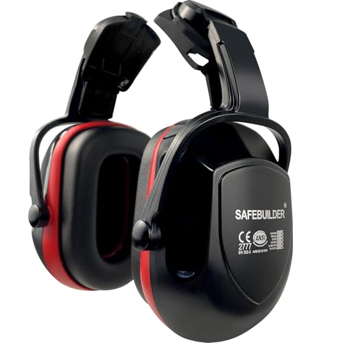 SAFEBUILDER NRR 27 Cap-Mount Ear Muffs for Hard Hats (Passive, ANSI S3.19) product photo