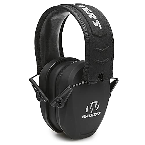 Walker's Razor Slim Passive Ear Muffs - NRR 27 Over-the-Head Hearing Protection for Range, Shooting & Hunting product photo