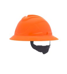 MSA Safety 10215842 V-Gard C1 Hard Hat Hi-Viz Orange Non-Vented
