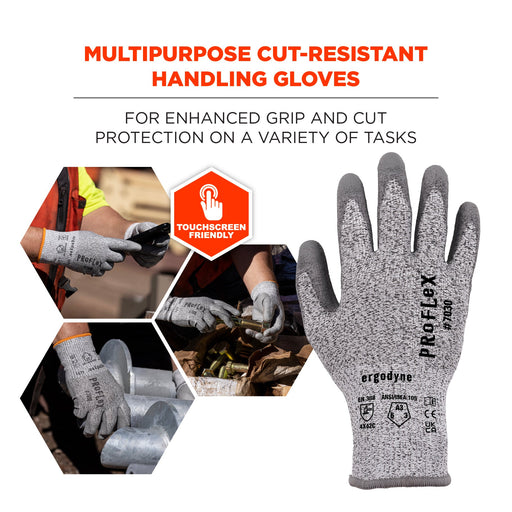 Ergodyne ProFlex 7030 Cut-Resistant Gloves, ANSI A3