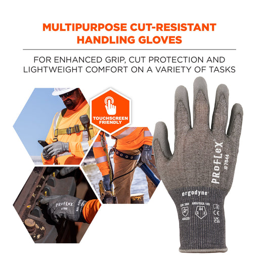 Ergodyne ProFlex 7044 Cut-Resistant Gloves, ANSI A4