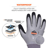 Ergodyne 7501 ProFlex Coated Waterproof Winter Work Gloves, A2