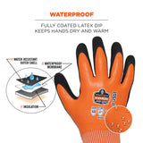 Ergodyne 7551 ProFlex Cut-Resistant Waterproof Winter Work Gloves, A5