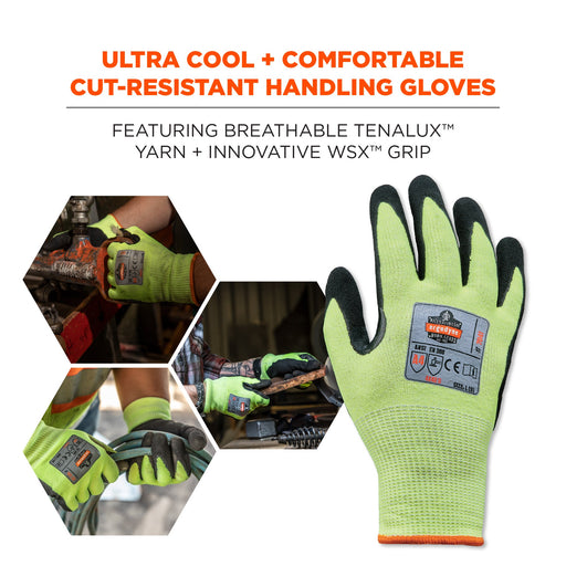 Ergodyne ProFlex 7041 Hi-Vis Cut-Resistant Gloves, A4