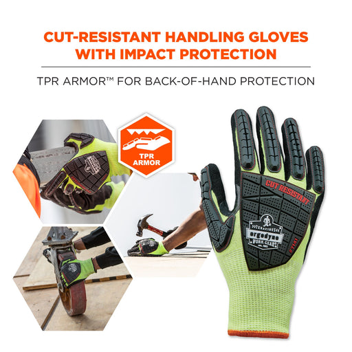 Ergodyne ProFlex 7141 Hi-Vis Cut-Resistant Gloves, A4