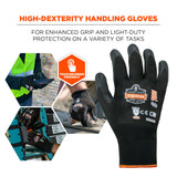 Ergodyne 7001 ProFlex Nitrile Coated Gloves, Abrasion Level 5