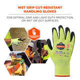 Ergodyne ProFlex 7021 Hi-Vis Cut Resistant Work Gloves