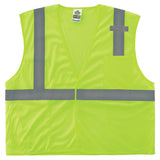 Ergodyne GloWear 8210HL Mesh Hi-Vis Safety Vest Type R Class 2 Hook Loop
