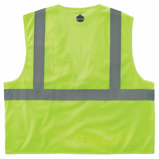 Ergodyne GloWear 8210Z Mesh Hi-Vis Safety Vest, Class 2
