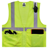 Ergodyne GloWear 8220Z Mesh Hi-Vis Safety Vest Type R Class 2 Zipper
