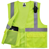 Ergodyne GloWear 8220Z Mesh Hi-Vis Safety Vest Type R Class 2 Zipper