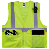 Ergodyne GloWear 8220HL Mesh Hi-Vis Safety Vest Type R Class 2 3 Pockets
