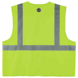 Ergodyne GloWear 8225HL Class 2 Solid Hi-Vis Safety Vest Type R Hook Loop