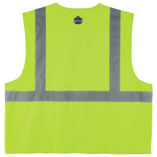 Ergodyne GloWear 8225HL Solid Hi-Vis Safety Vest, Class 2