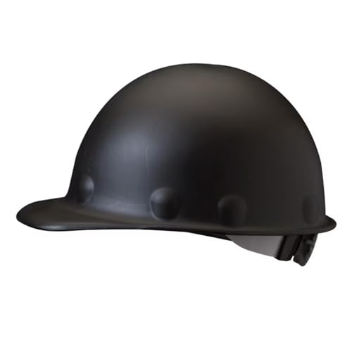 Fibre-Metal P2AQRW SuperEight Fiberglass Cap Hard Hat Black