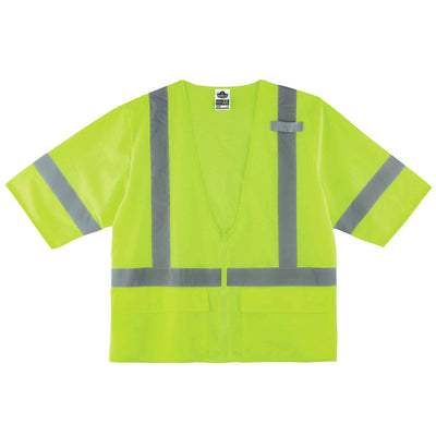 Ergodyne GloWear 8320Z Mesh Hi-Vis Safety Vest Type R Class 3 Zipper