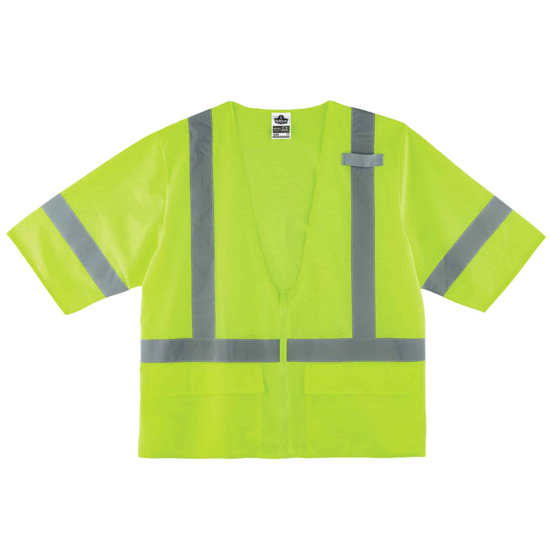 Ergodyne GloWear 8320Z Mesh Hi-Vis Safety Vest Type R Class 3 Zipper