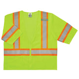 Ergodyne GloWear 8330Z Class 3 Hi-Vis Safety Vest Type R Zipper
