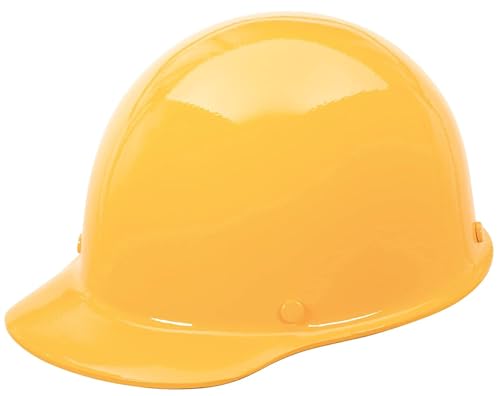 MSA Skullgard Cap Style Hard Hat with Welders Lugs Yellow