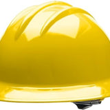 Bullard C34 Full Brim Hard Hat, HDPE, Spacious Shell, 6-Point Ratchet