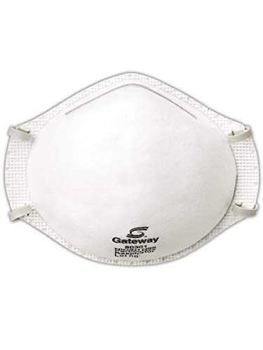 Gateway Safety TruAir 80301 N95 Respirator, Unvented
