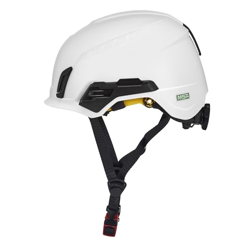 MSA 10242822 — MSA V-Gard H2 Pro Safety Helmet with Fas-Trac III and MIPS