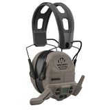 Walkers FireMax Electronic Ear Muffs — Rechargeable 2-Pack with Walkie Talkie, NRR 23