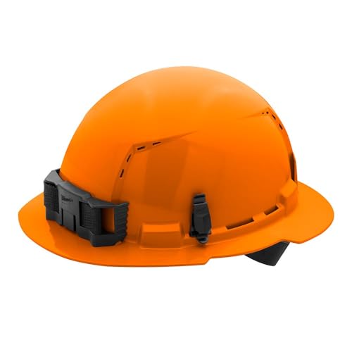 Milwaukee Full Brim Vented Hard Hat Class C Orange