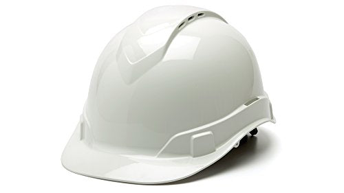 Pyramex Ridgeline Cap Style Hard Hat White Vented