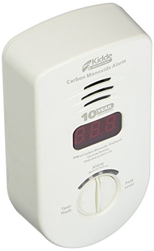 Kidde KN-COP-DP-B Plug-In CO Alarm with Battery Backup and Digital Display