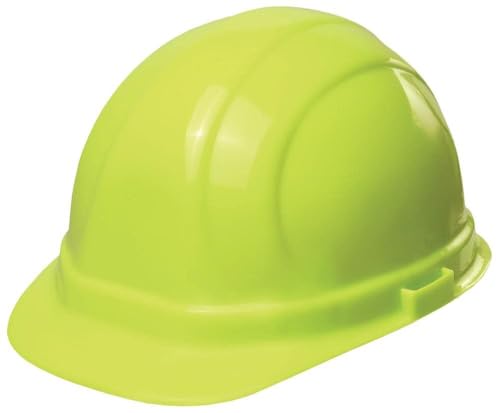 ERB Omega II Cap-Style Hard Hat — Flourescent Lime