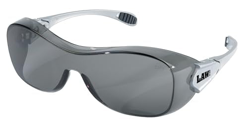 MCR Safety OG112AF Law OTG OG1 Over-The-Glass Safety Glasses