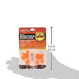 Howard Leight by Honeywell Quiet Corded Reusable Shooting Earplugs, 2-Pairs (R-01522), Orange