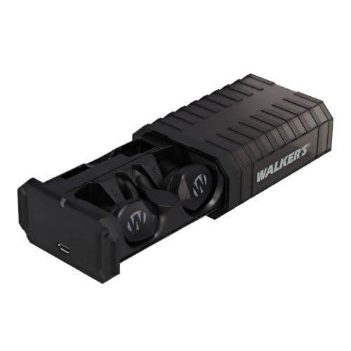 Walker's Game Ear GWP-SLCR2-BT — Walker's Silencer Bluetooth Rechargeable in The Ear Pair 2.0, Multi, 1 Count (Pack of 1)