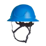 MSA V-Gard H2 Full Brim Safety Helmet — Type II, Class E Full-Brim Head Protection