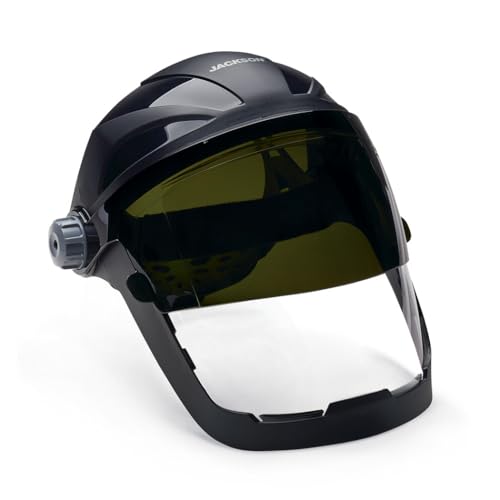 Jackson Safety SRW14233 QUAD500 Face Shield with Shade 8 IR Welding F Face Shield