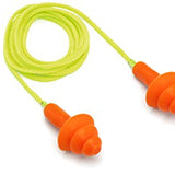 Pyramex Safety RP3001 Corded reusable earplug - NRR24dB - 50 pair/box, Orange, One Size