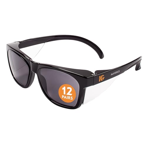 KleenGuard Maverick Gray Anti-Fog Safety Glasses