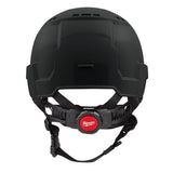 Milwaukee BOLT Safety Helmet — Black Vented, Type 2 Class C