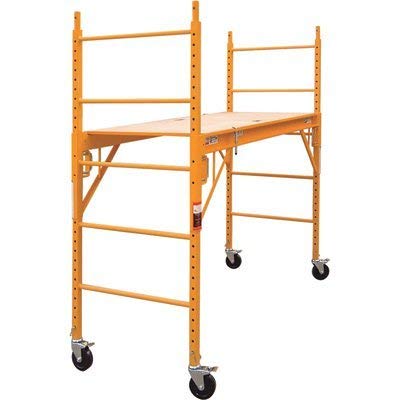 CBM Scaffold Multipurpose 6 ft Baker-Style Scaffold, 1000-Lb Capacity, Steel