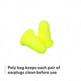 3M E-A-Rsoft FX 312-1261 Uncorded Earplugs (NRR 33, 200 Pairs)