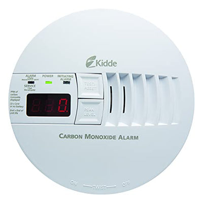 Kidde KN-COPF-I Silhouette AC Hardwired Carbon Monoxide Alarm with Digital Display