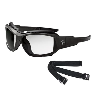 Ergodyne Skullerz LOKI-AF Anti-Fog Convertible Safety Glasses / Goggles — ANSI Z87.1+