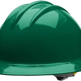 Bullard C34 Full Brim Hard Hat, HDPE, Spacious Shell, 6-Point Ratchet