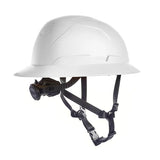 MSA V-Gard H2 Full Brim Safety Helmet with Integrated Chinstrap