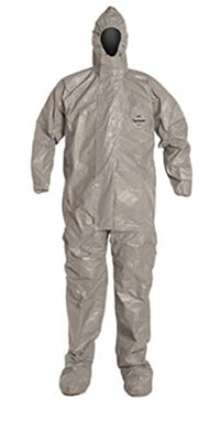 DuPont Tychem 6000 Chemical-Resistant Coverall (Hood & Boots)