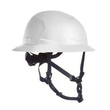MSA V-Gard H2 Full Brim Safety Helmet with Integrated Chinstrap