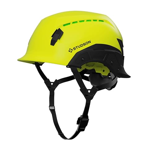STUDSON SHK-1 Vented Safety Helmet Type 2 Hi-Vis Yellow, M/L