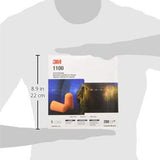 3M 1100 Foam Ear Plugs Cordless NRR 29