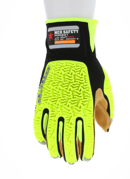 MCR Safety PD5931XL Predator Impact Gloves — X-Large